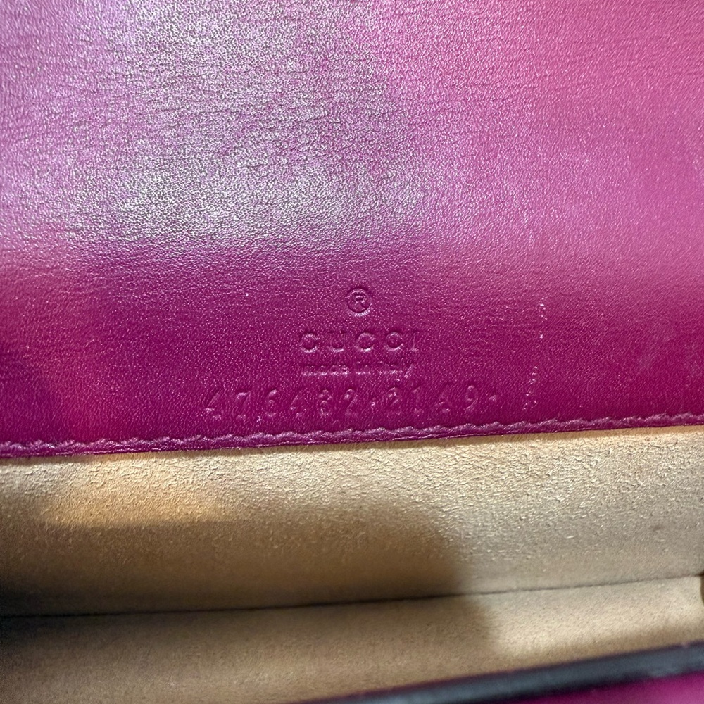 Gucci Dionysus Super Mini Purple Velvet Bag - Picture 8 of 13